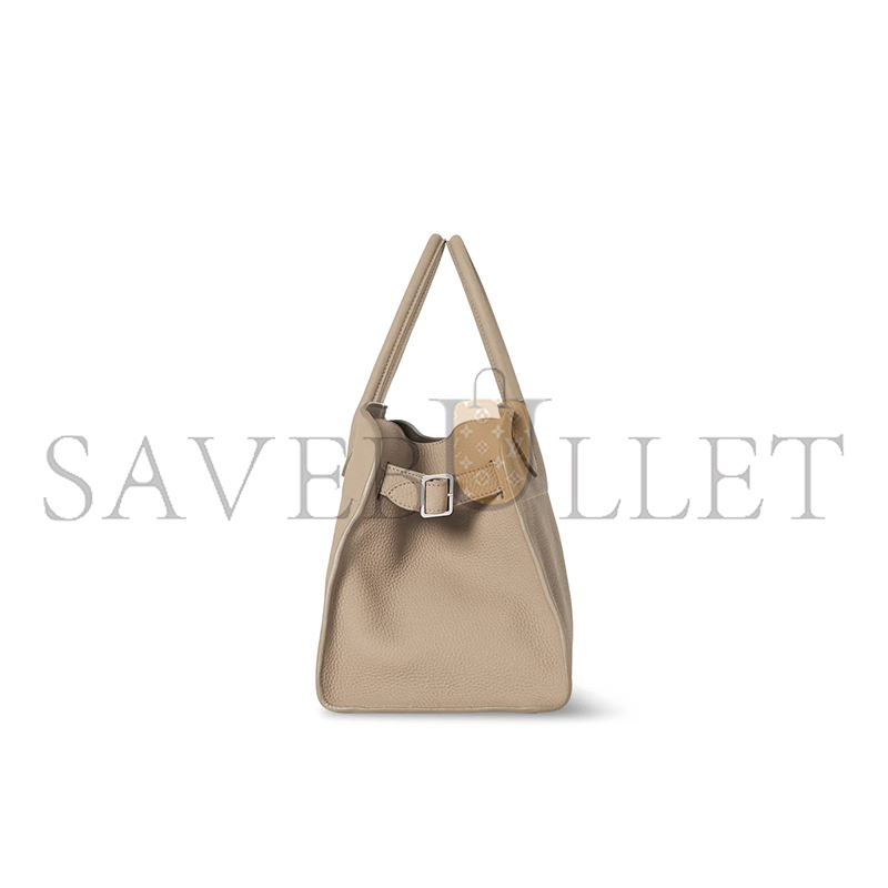 THE ROW SOFT MARGAUX 12 BAG IN LEATHER W1586L133DTPL (30*23*19cm)